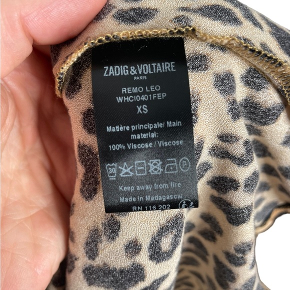 Zadig & Voltaire | Remo Leo Dress XS - Picture 4 of 8